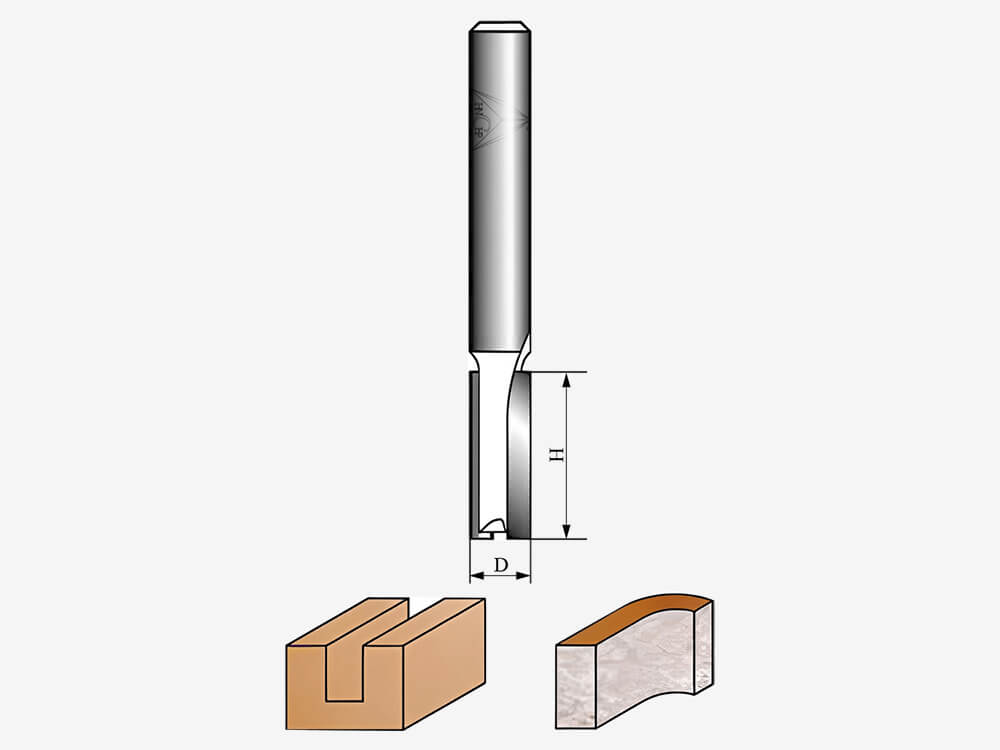 Manufacturing Process of PCD Tipped Straight Router Bits