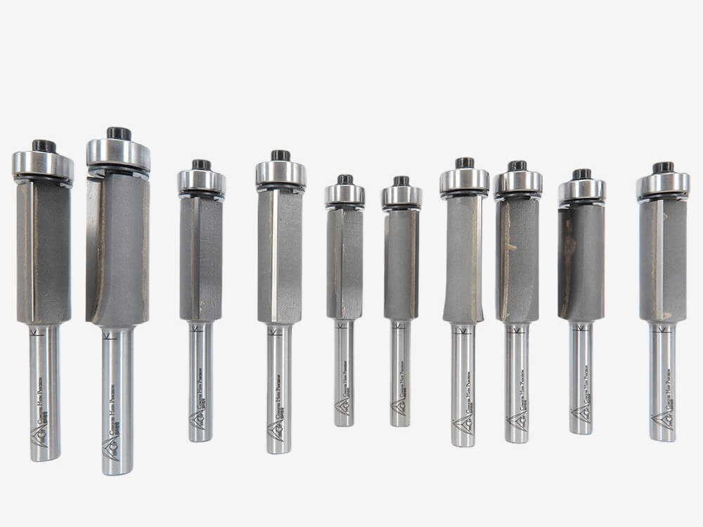 Flush Trim Router Bits: Types, Features, and Applications