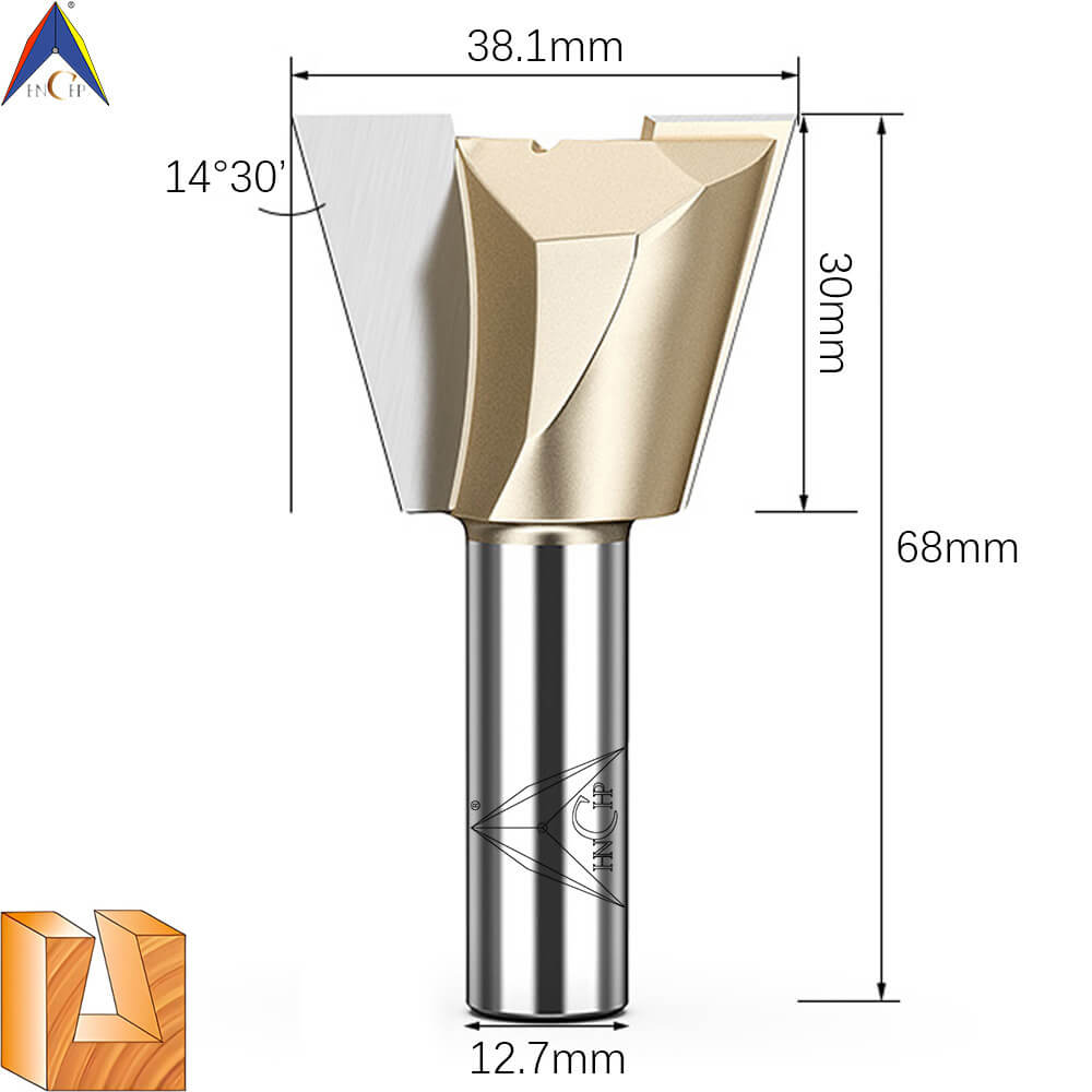 CHP0303 - Dovetail Router Bit (Professional Grade)