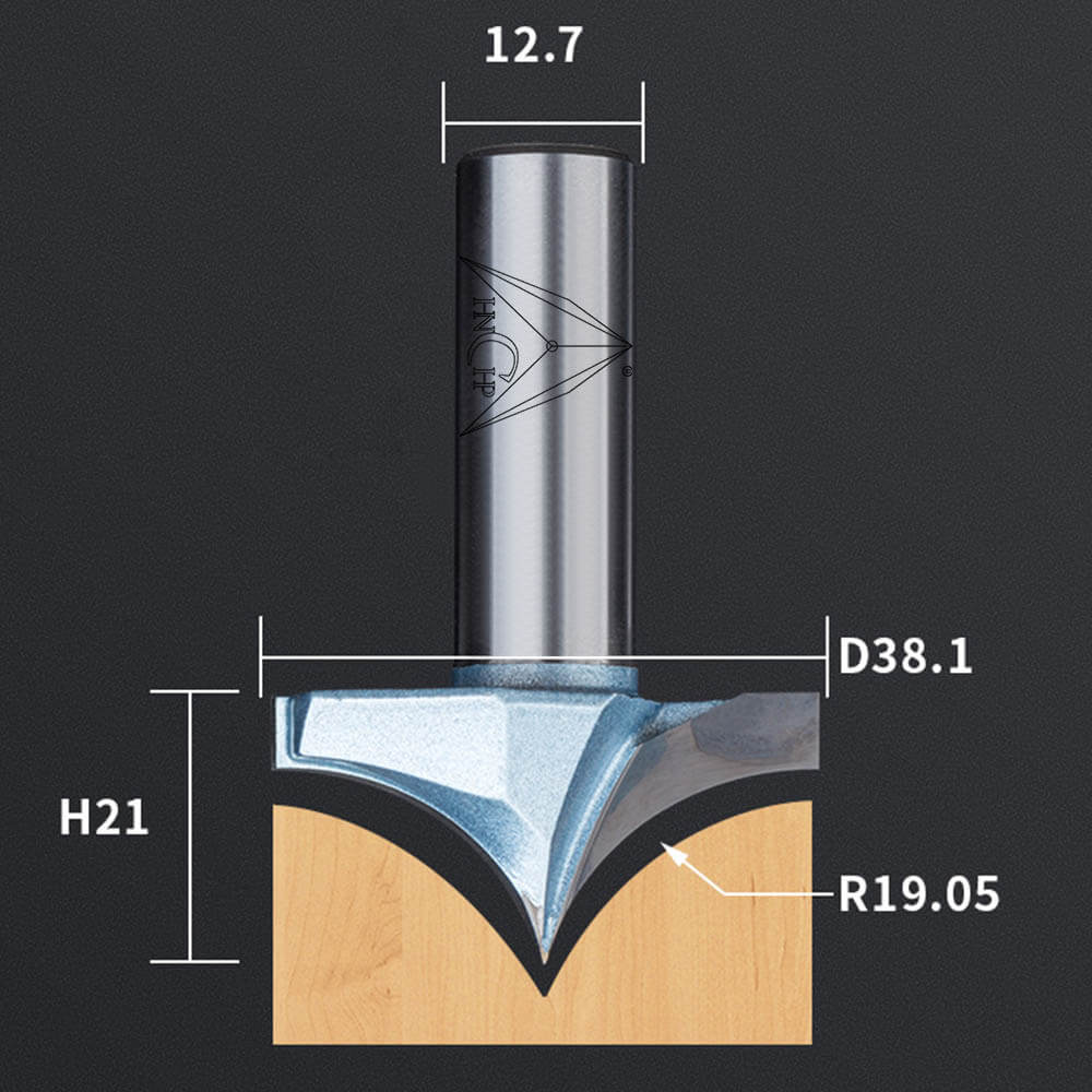 CHP0405 - Carving Router Bit (Industrial Grade)