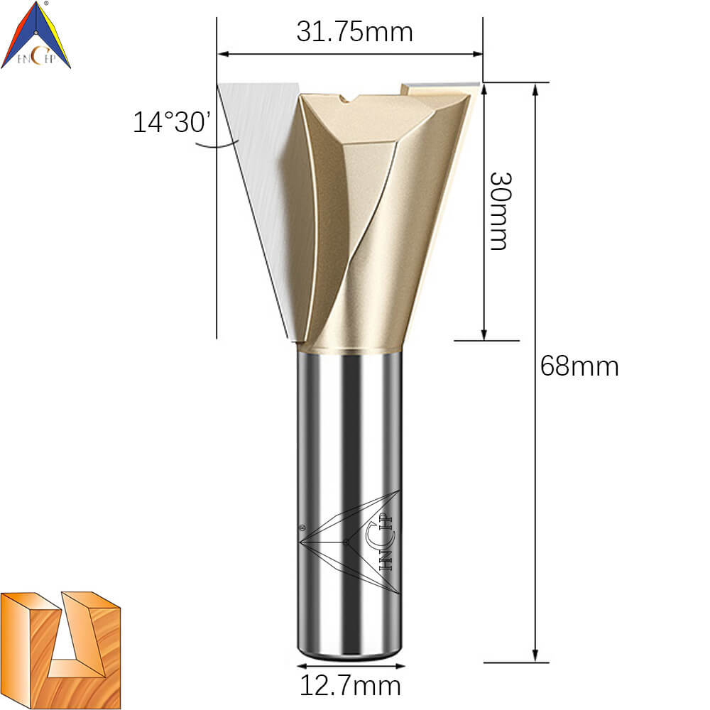 CHP0303 - Dovetail Router Bit (Professional Grade)