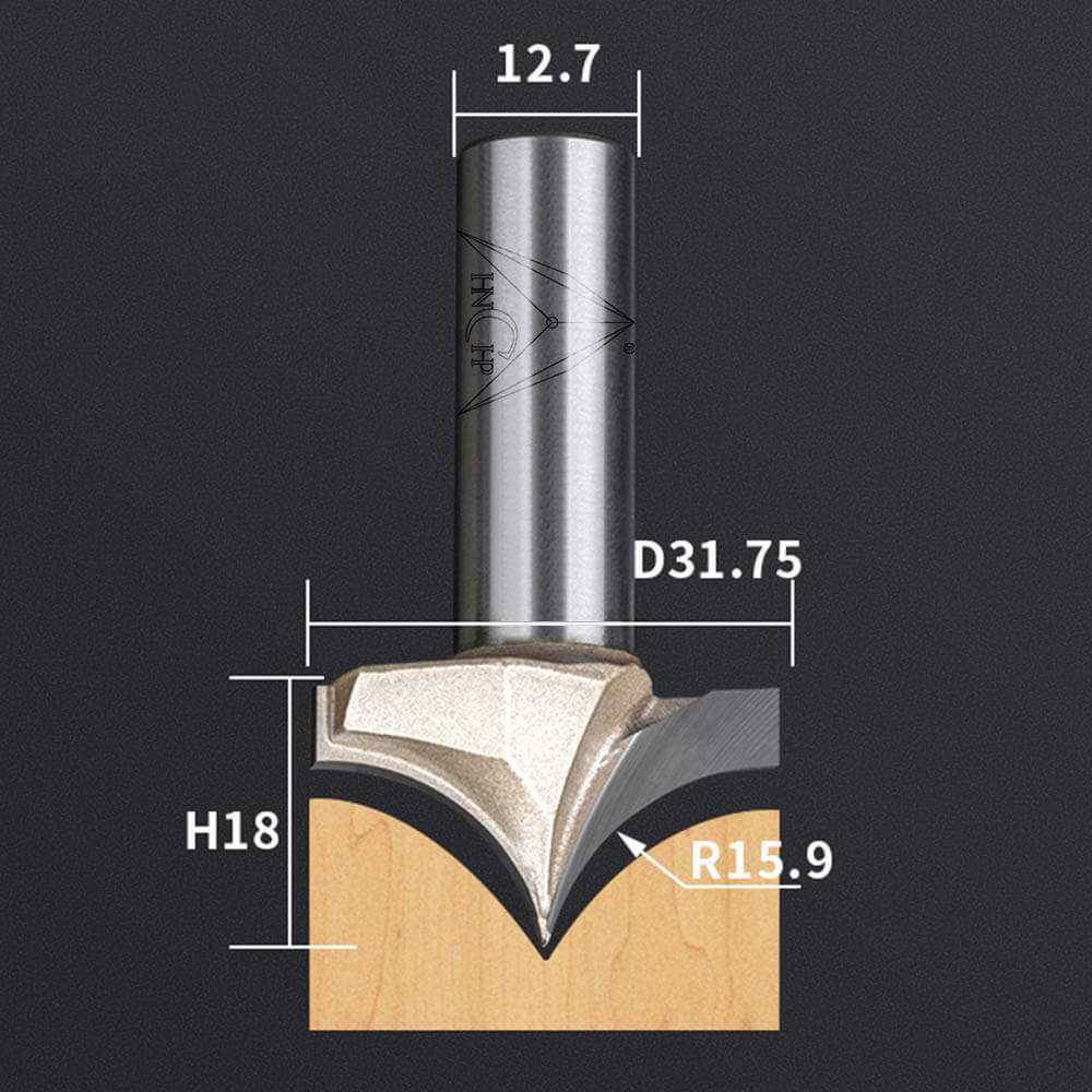 CHP0405 - Carving Router Bit (Professional Grade)