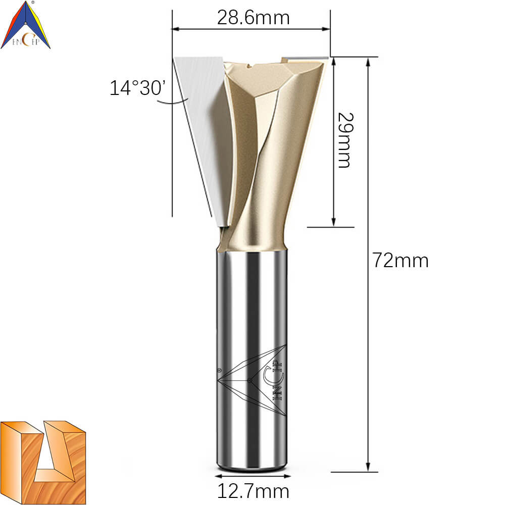 CHP0303 - Dovetail Router Bit (Professional Grade)