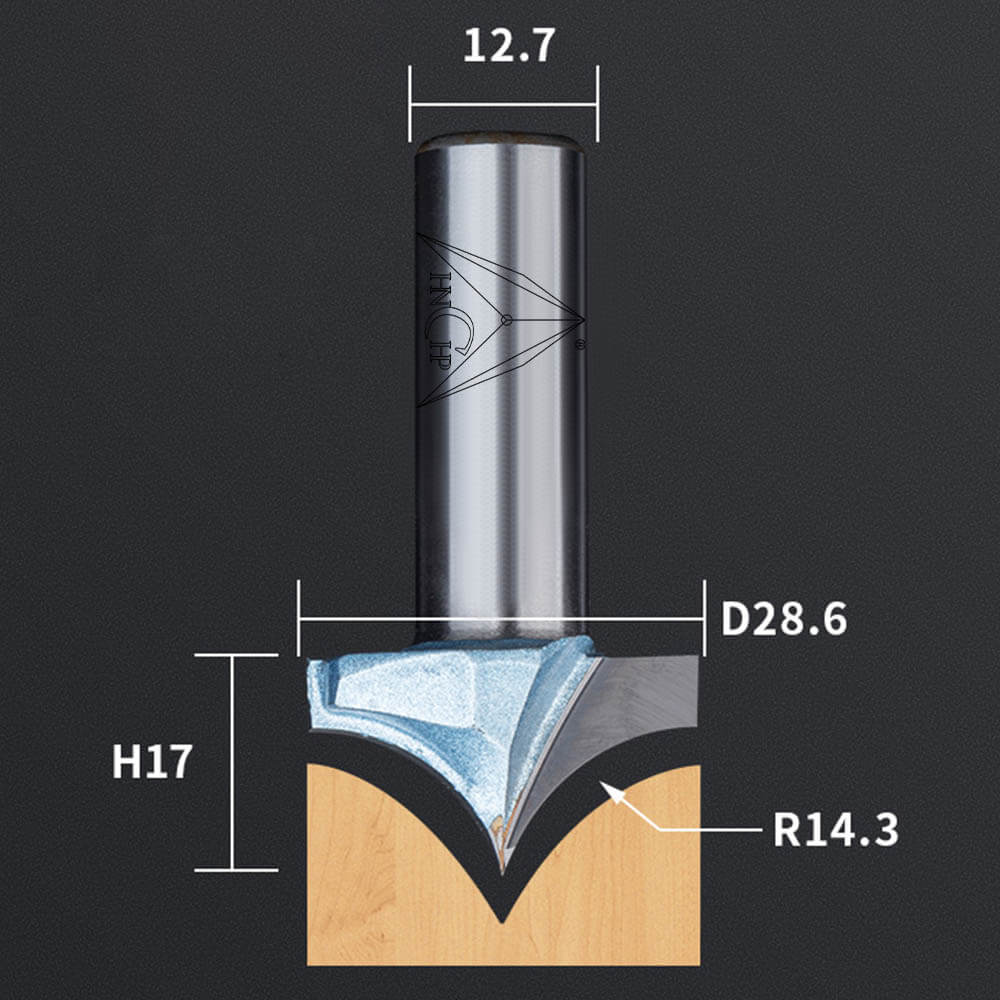 CHP0405 - Carving Router Bit (Industrial Grade)