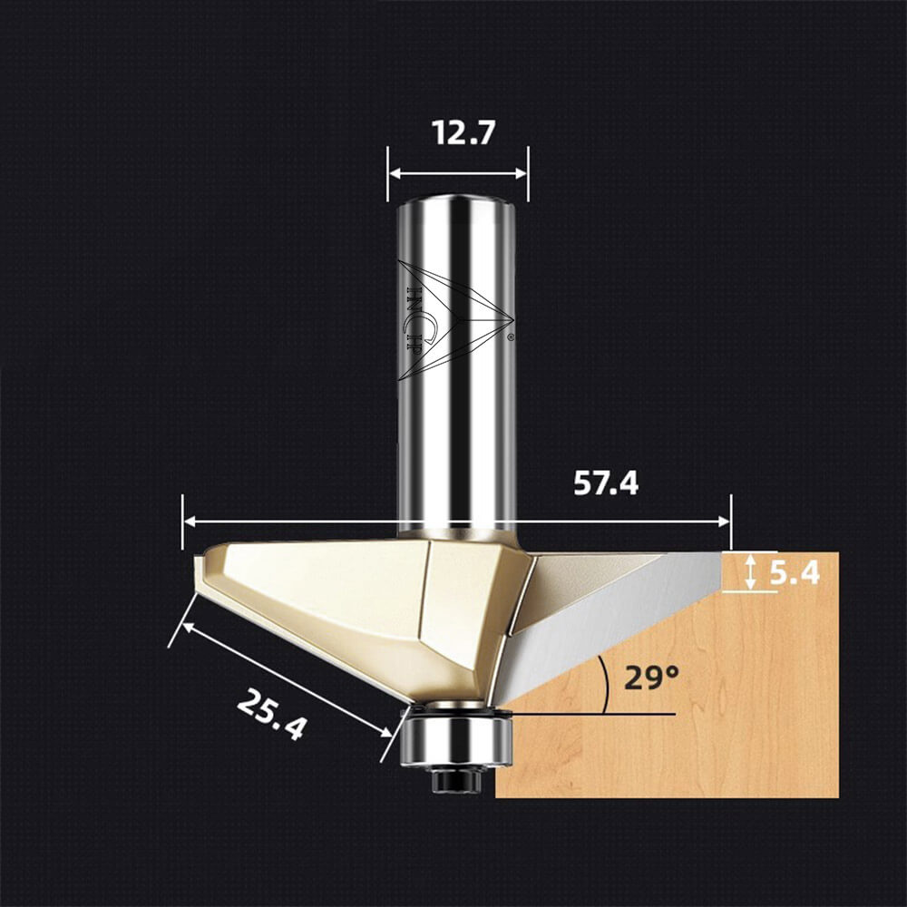 CHP0202 - Horse Nose Router Bit (Professional Grade)