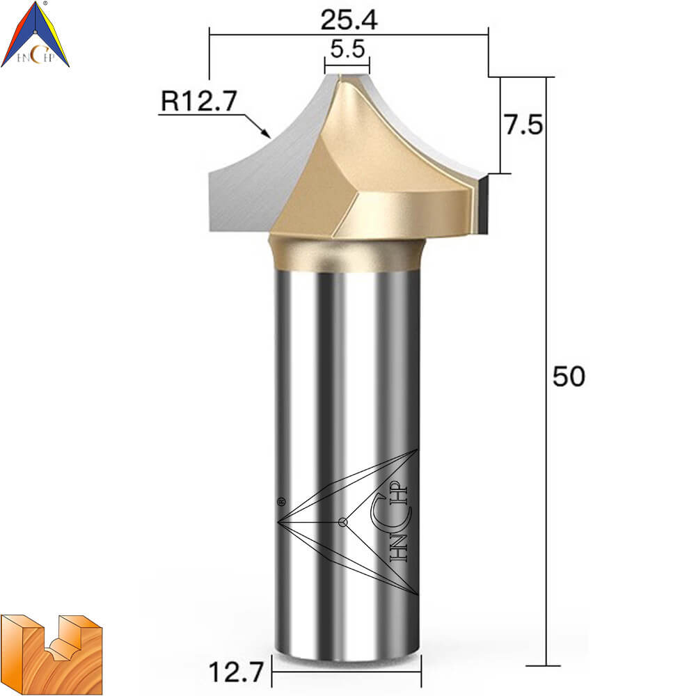 CHP0401 - Open End Carving Router Bit (Professional Grade)