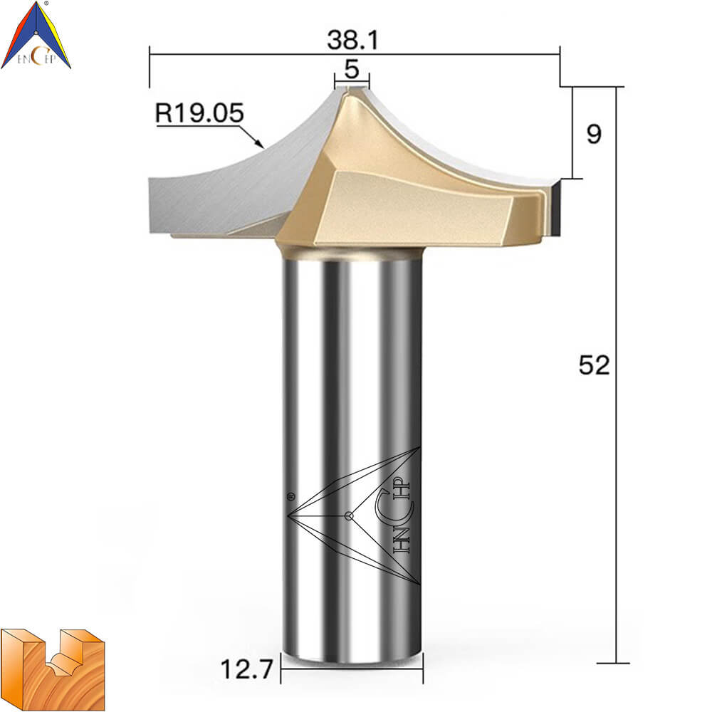 CHP0401 - Open End Carving Router Bit (Professional Grade)