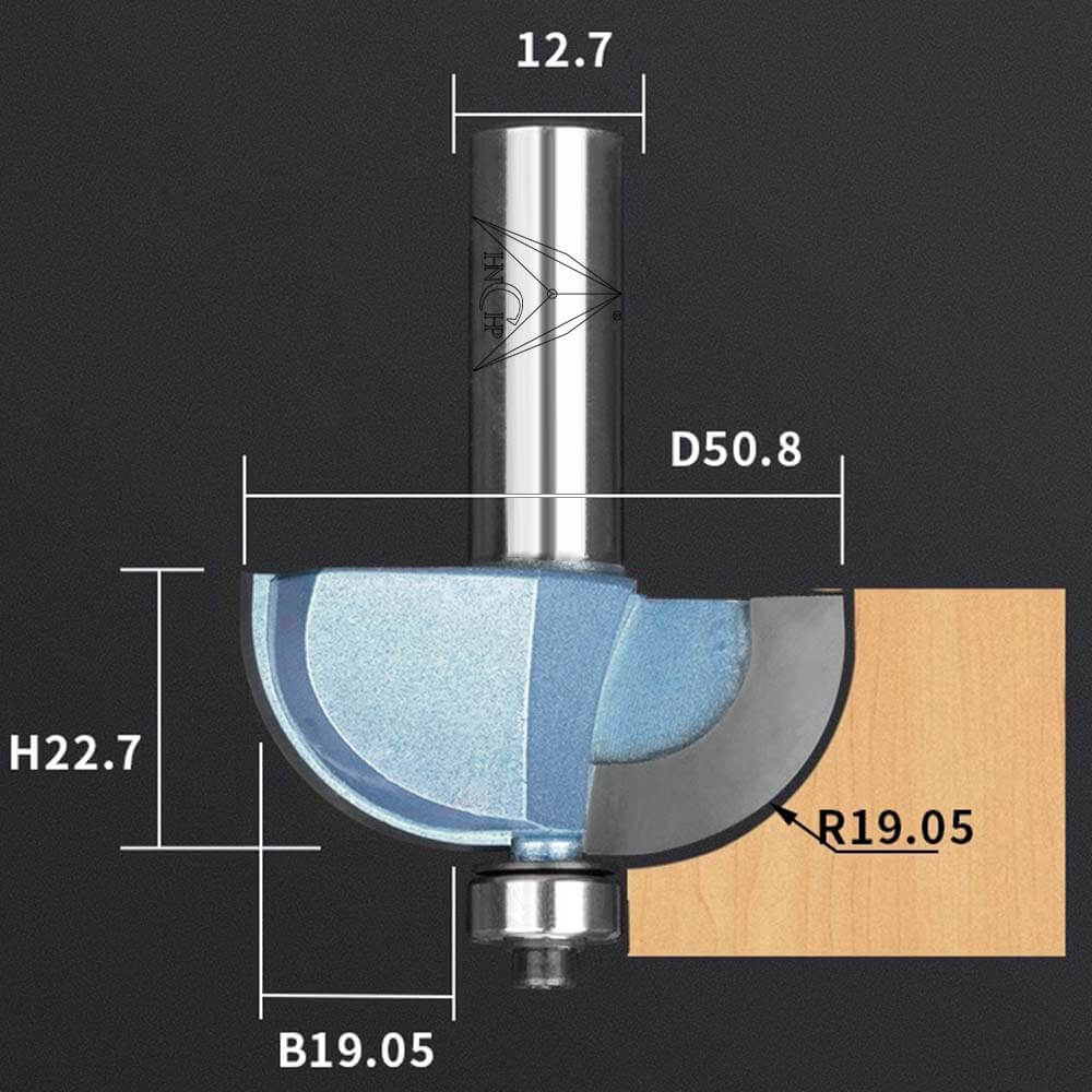 CHP0702 - Cove Router Bit (Industrial Grade)