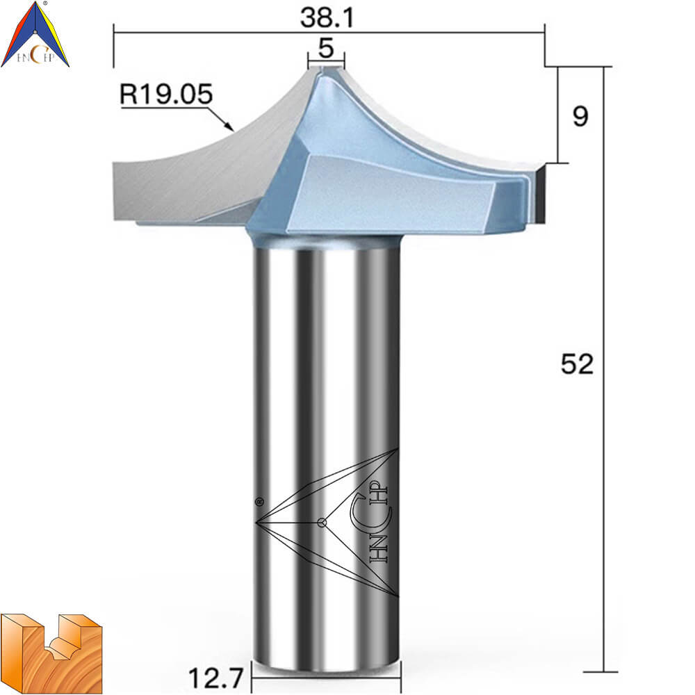 CHP0401 - Open End Carving Router Bit (Industrial Grade)