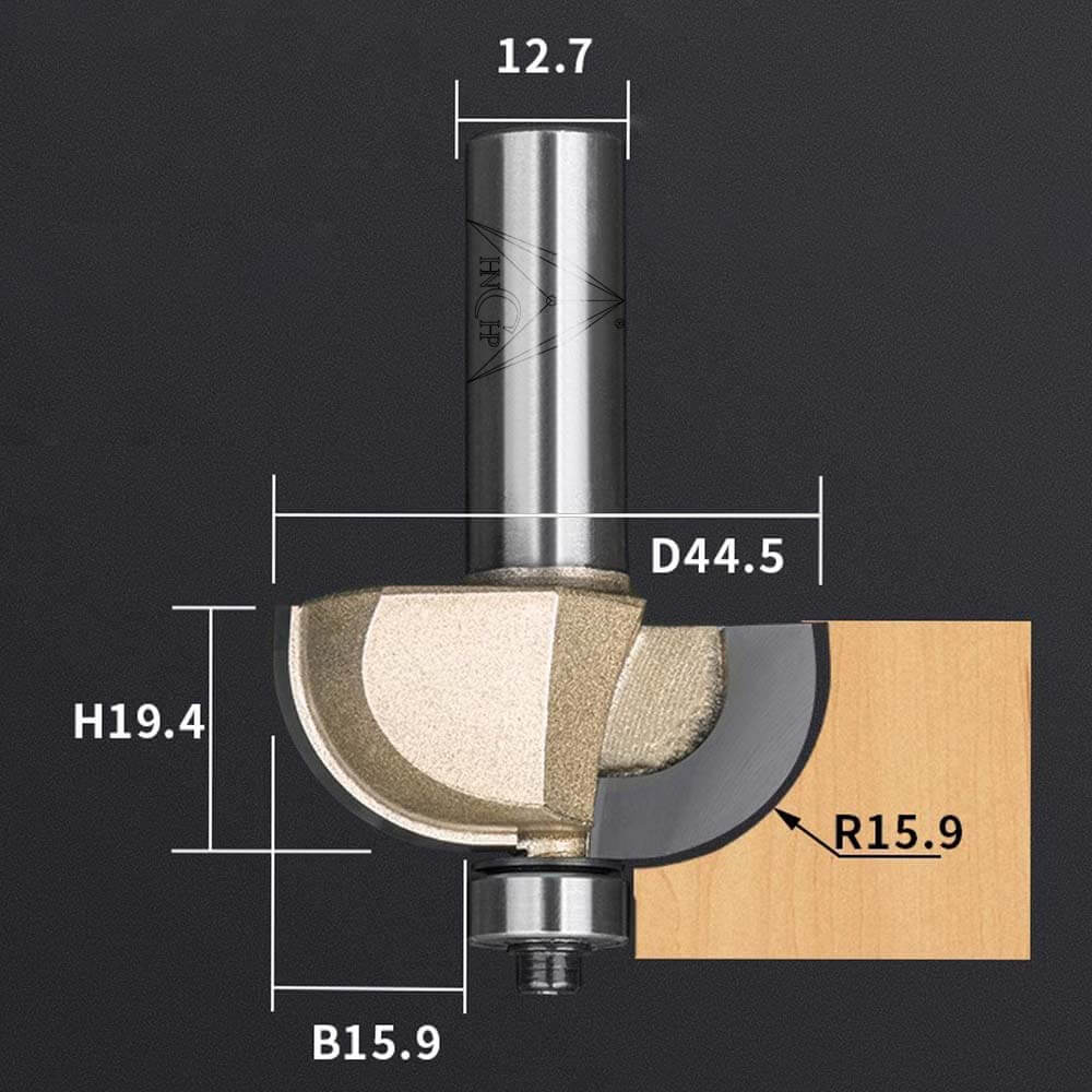 CHP0702 - Cove Router Bit (Professional Grade)