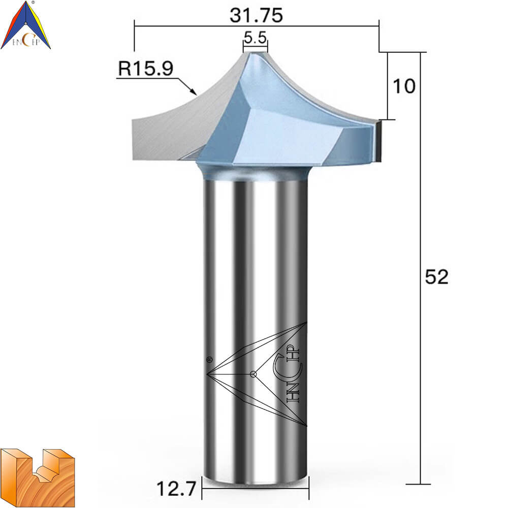CHP0401 - Open End Carving Router Bit (Industrial Grade)