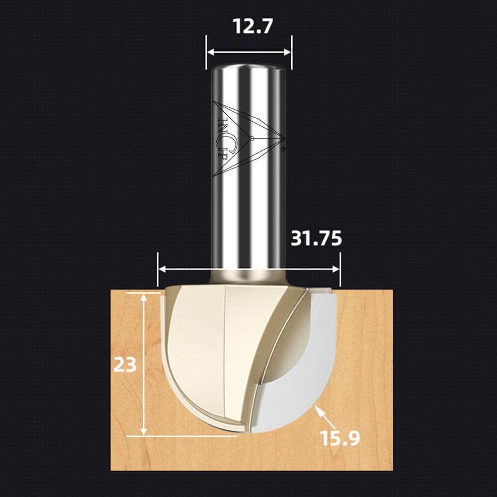 CHP0504 - Round Nose Router Bit