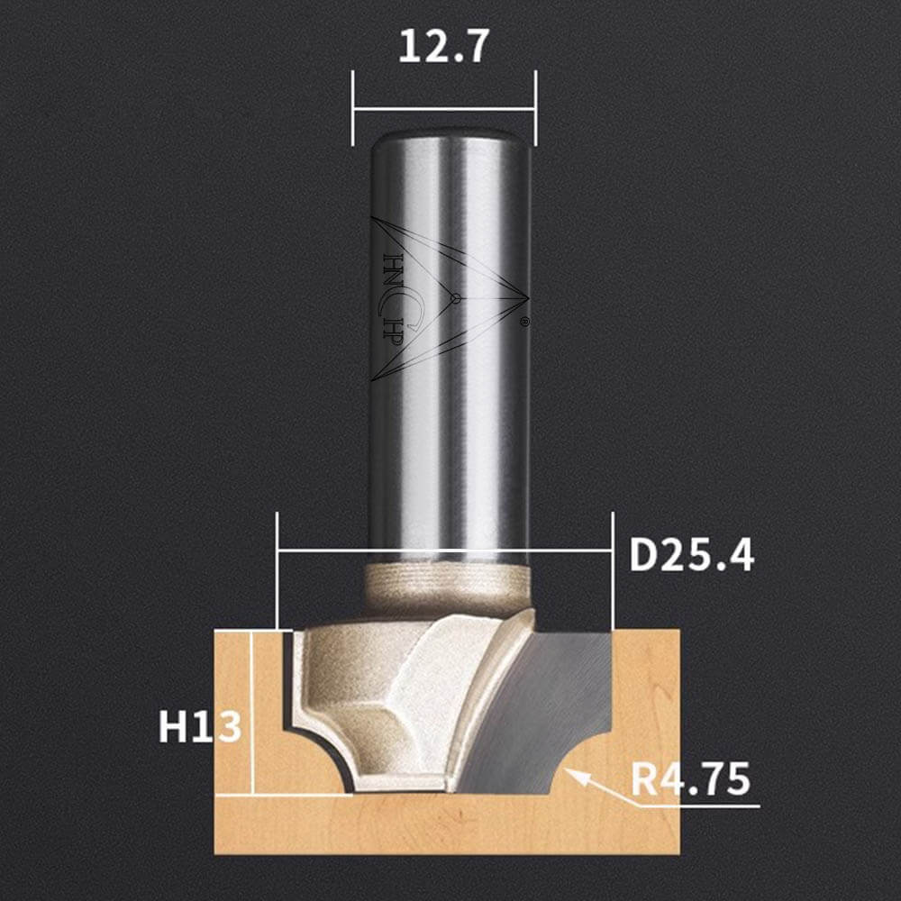 CHP0407 - Flat Bottom Router Bit (Professional Grade)