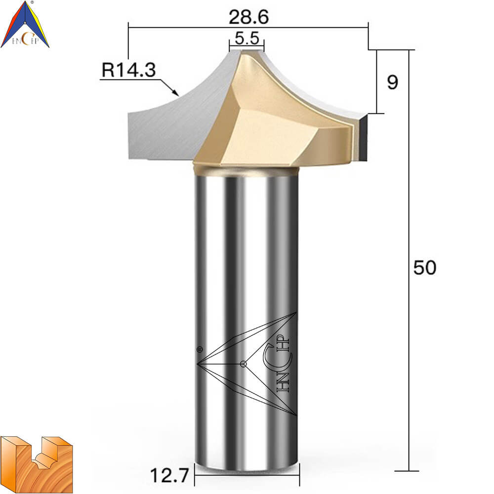 CHP0401 - Open End Carving Router Bit (Professional Grade)