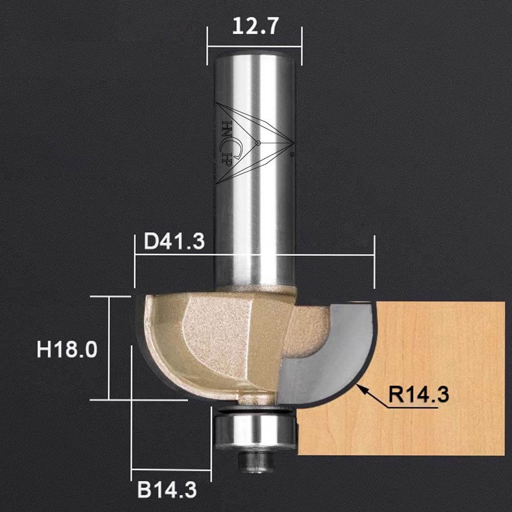 CHP0702 - Cove Router Bit (Professional Grade)