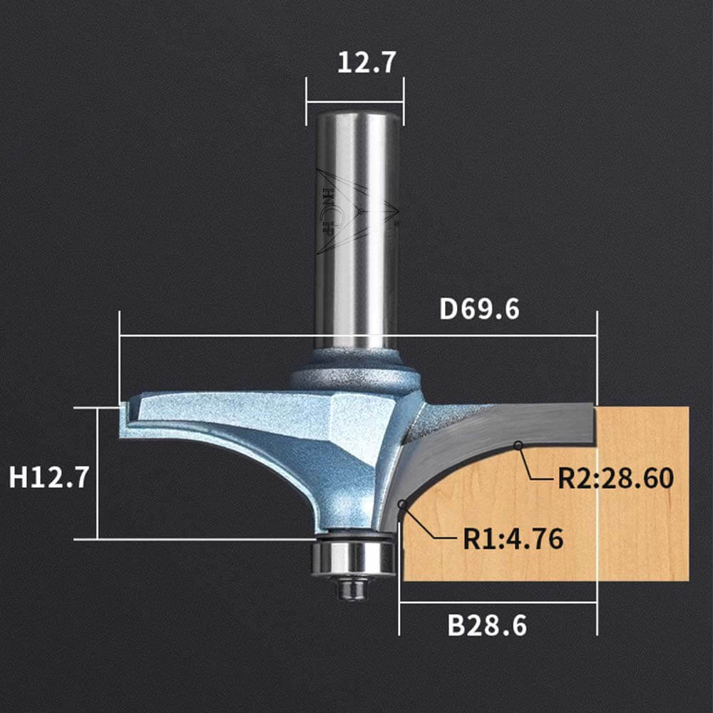 CHP1211 - Table Edge Router Bit (Industrial Grade)