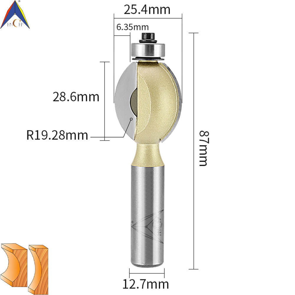 CHP1504 - Side Finger Nail Type Router Bit