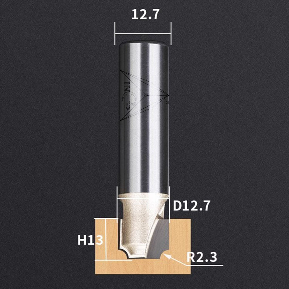 CHP0407 - Flat Bottom Router Bit (Professional Grade)