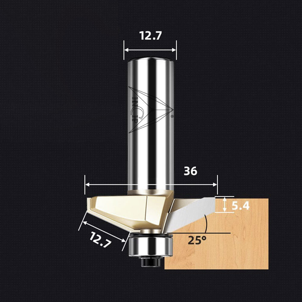 CHP0202 - Horse Nose Router Bit (Professional Grade)