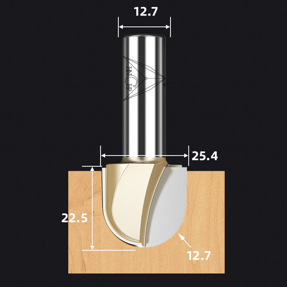 CHP0504 - Round Nose Router Bit