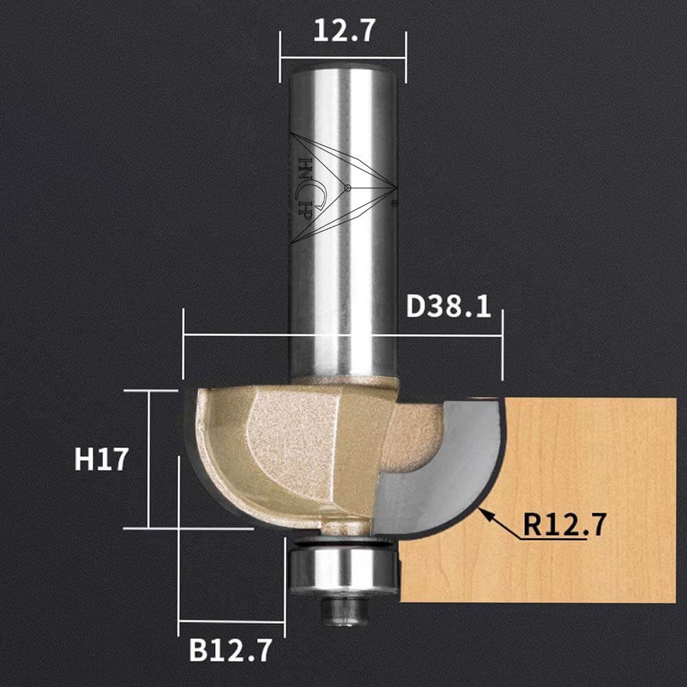CHP0702 - Cove Router Bit (Professional Grade)
