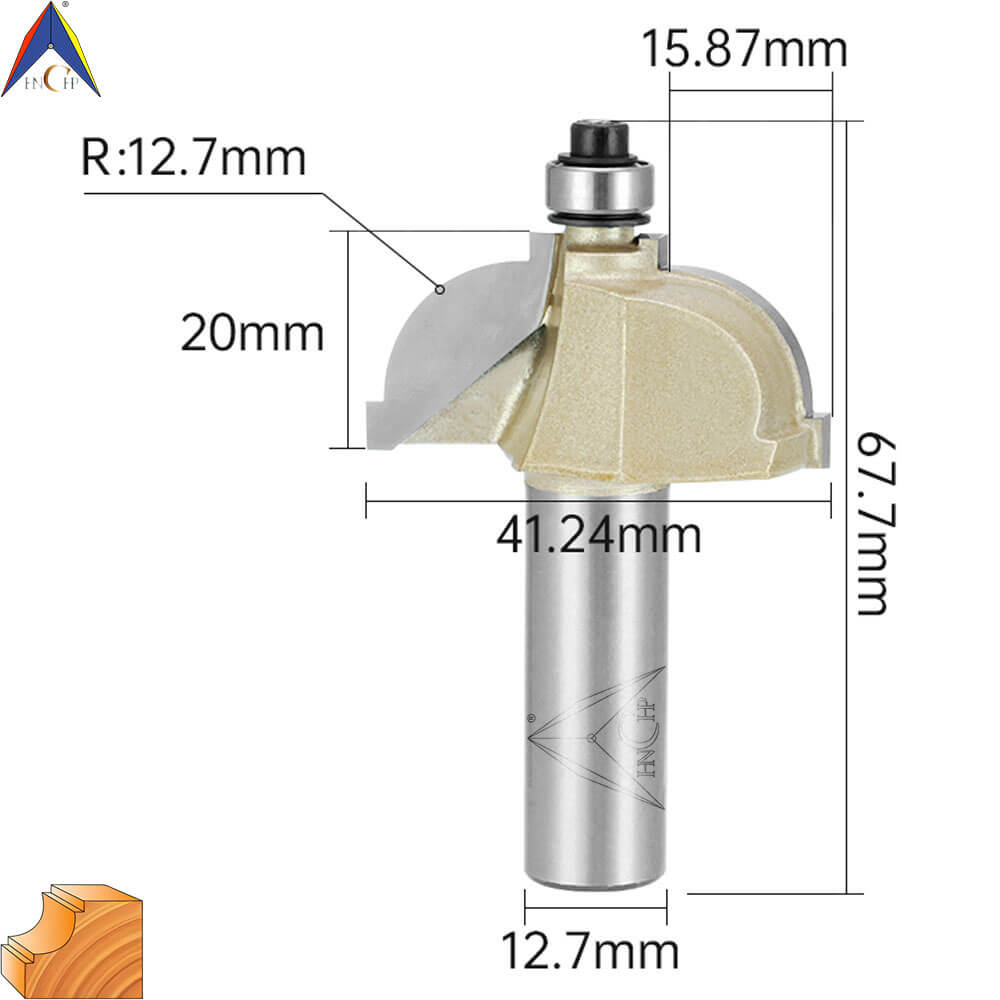 CHP0703 - Classical Cove Router Bit