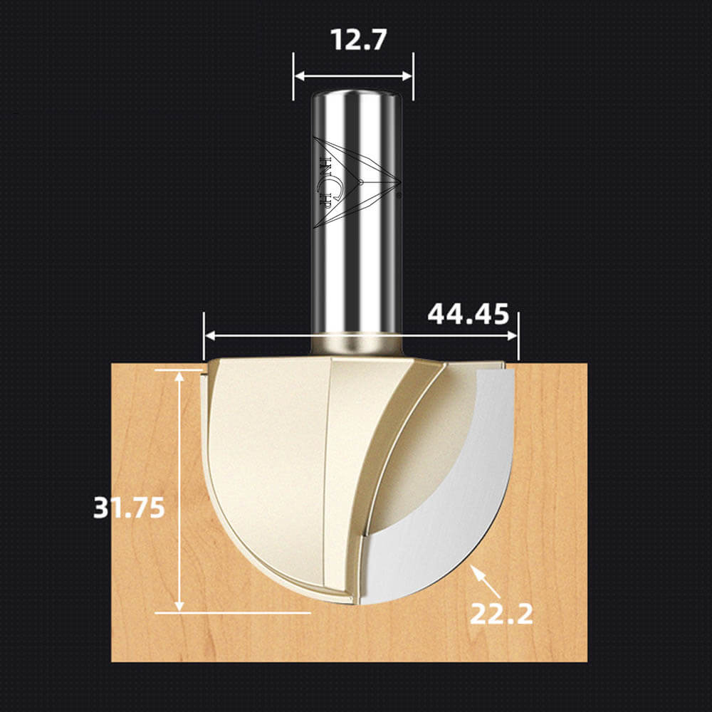 CHP0504 - Round Nose Router Bit