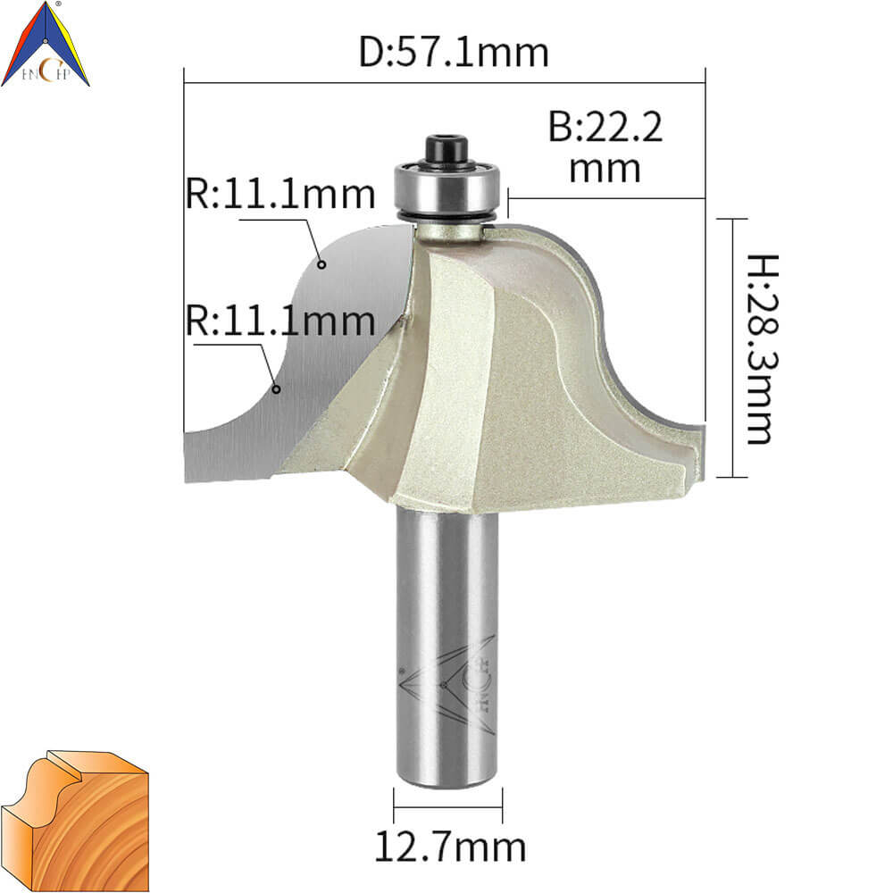 CHP0801 - Roman Ogee Router Bit