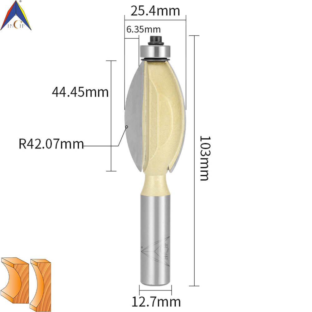 CHP1504 - Side Finger Nail Type Router Bit
