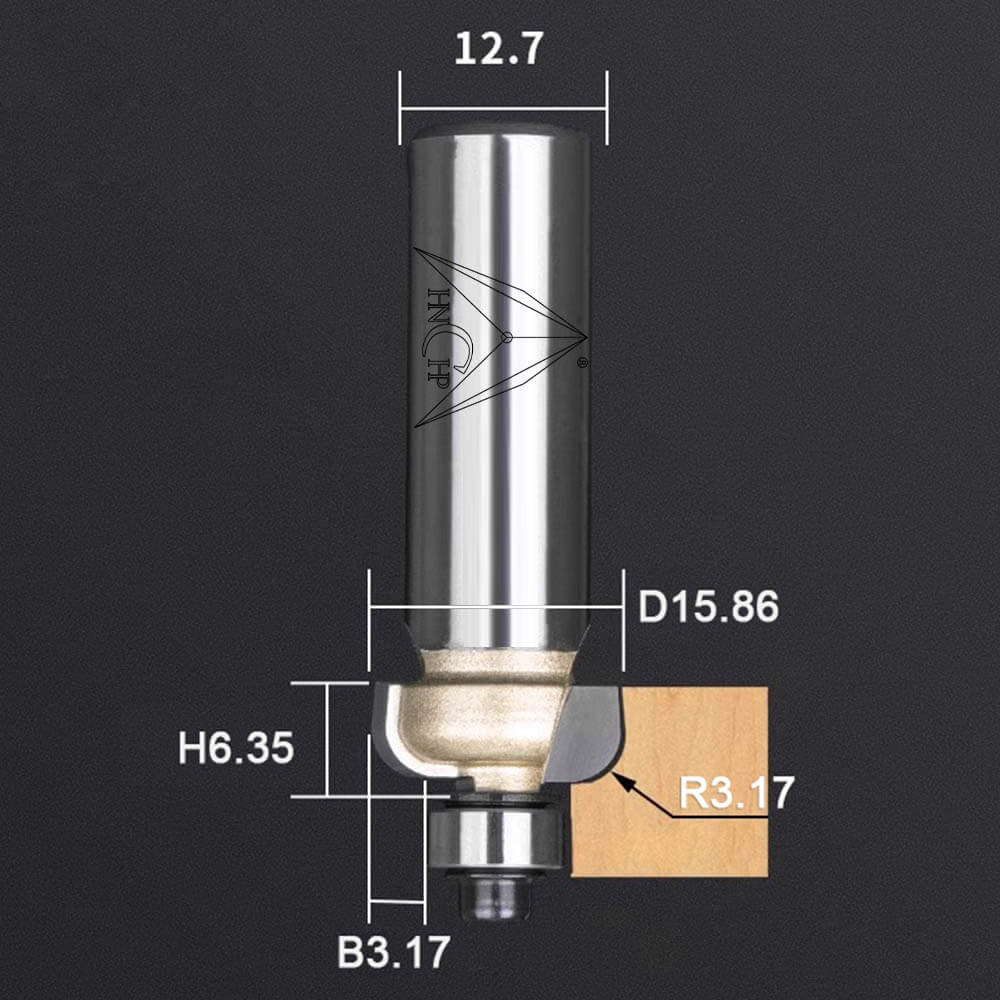 CHP0702 - Cove Router Bit (Professional Grade)