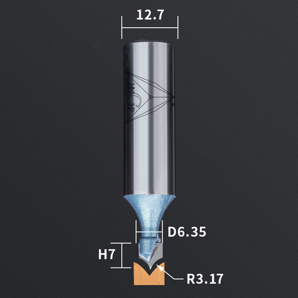 CHP0405 - Carving Router Bit (Industrial Grade)
