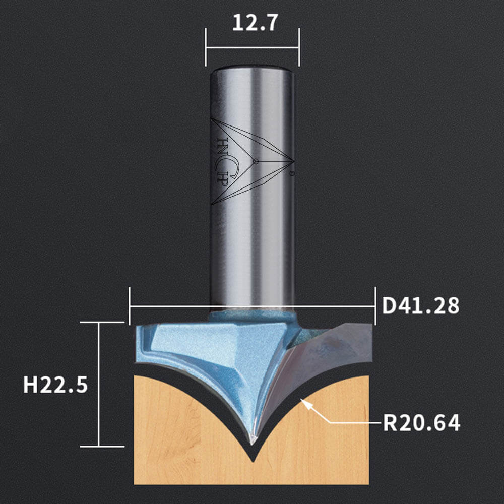 CHP0405 - Carving Router Bit (Industrial Grade)