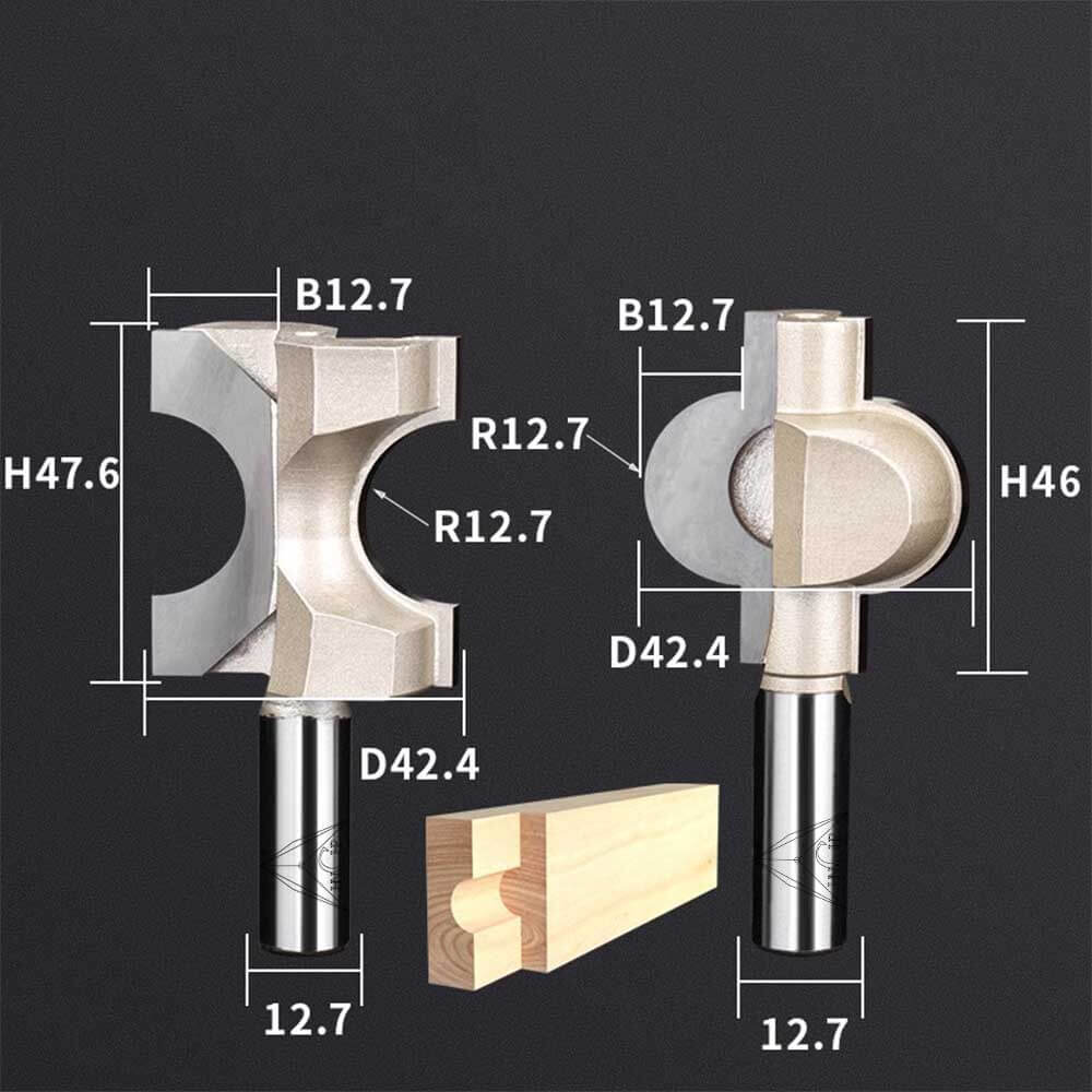 CHP1709 - Glue Joint Router Bit Set