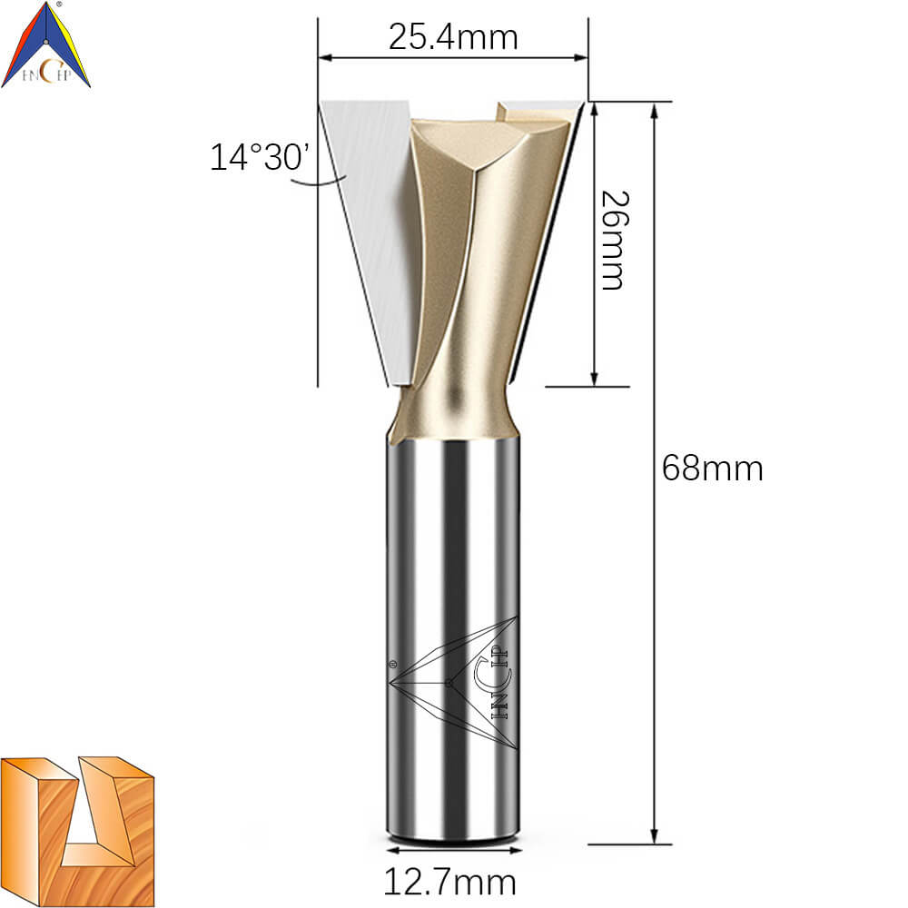 CHP0303 - Dovetail Router Bit (Professional Grade)