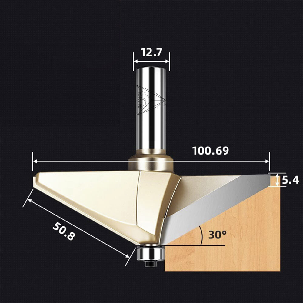 CHP0202 - Horse Nose Router Bit (Professional Grade)