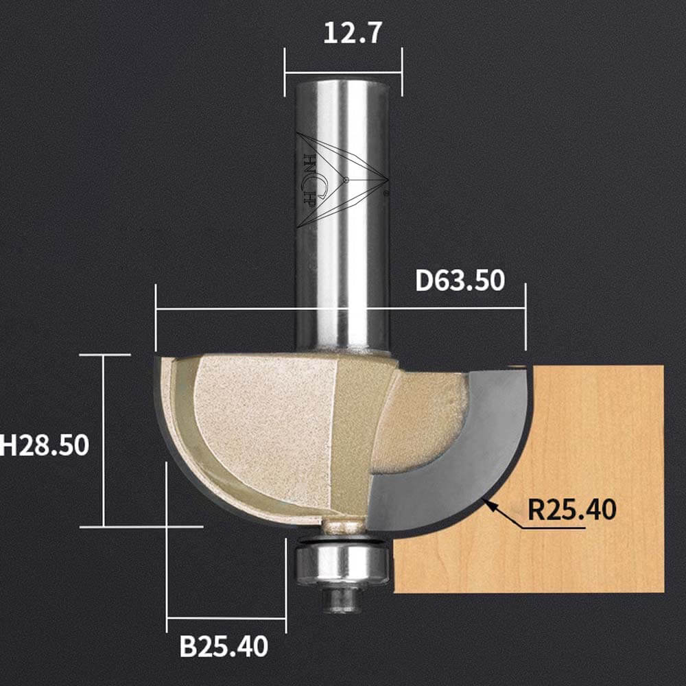 CHP0702 - Cove Router Bit (Professional Grade)