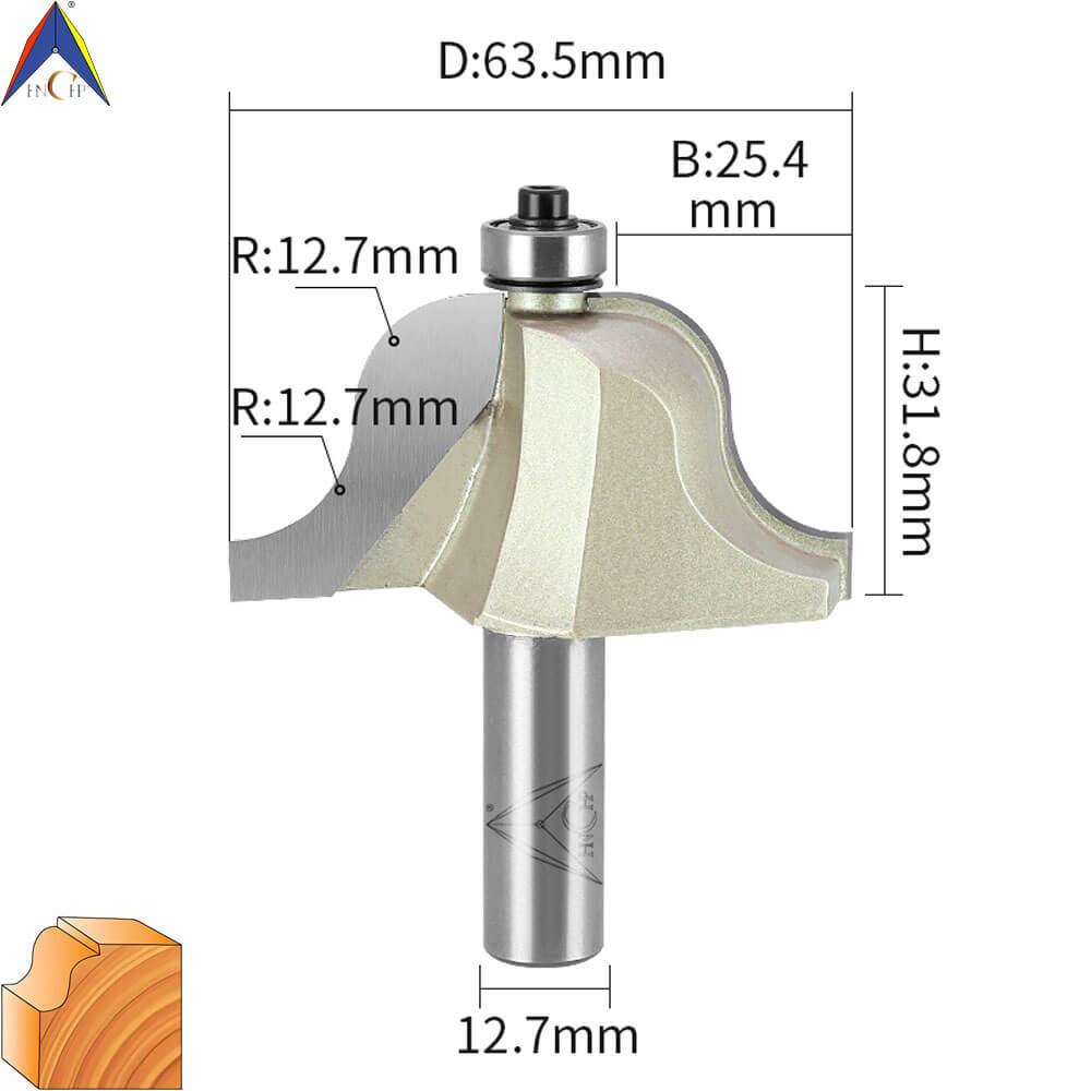CHP0801 - Roman Ogee Router Bit