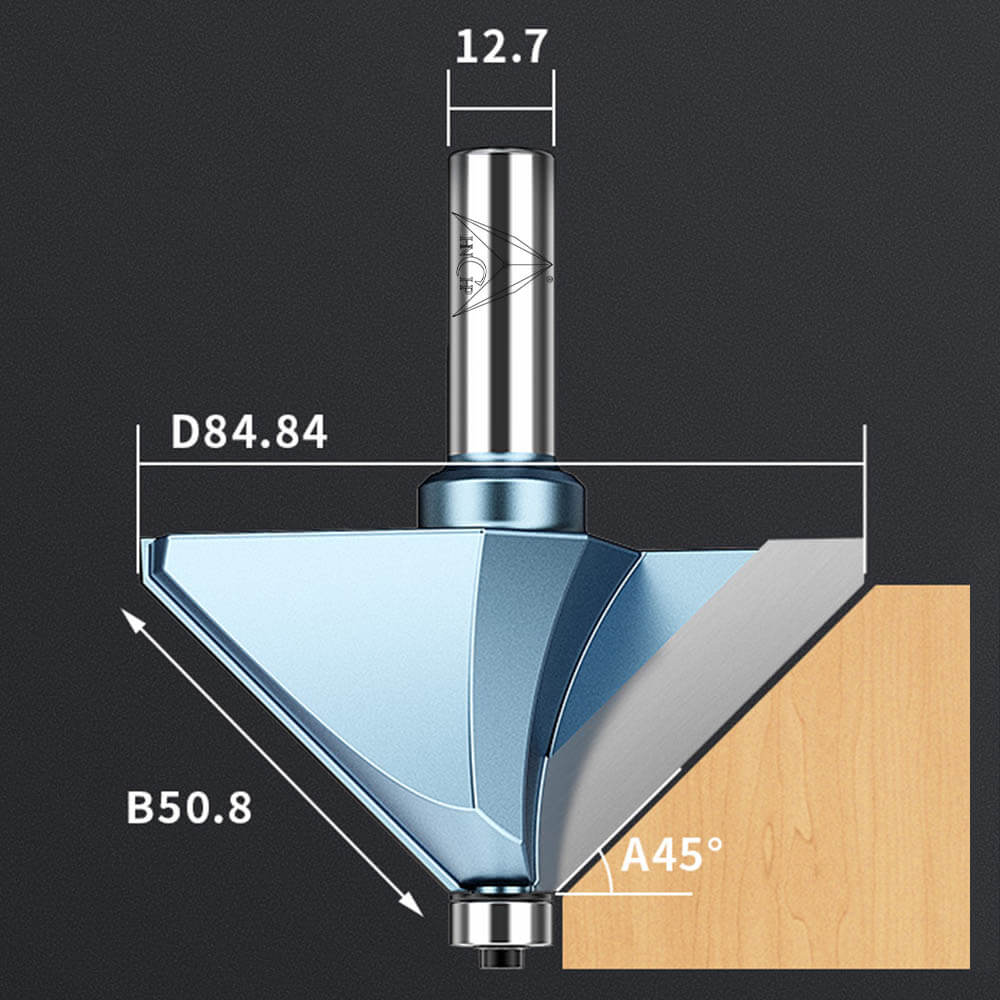 CHP0203 - 45° Chamfer Router Bit (Industrial Grade)