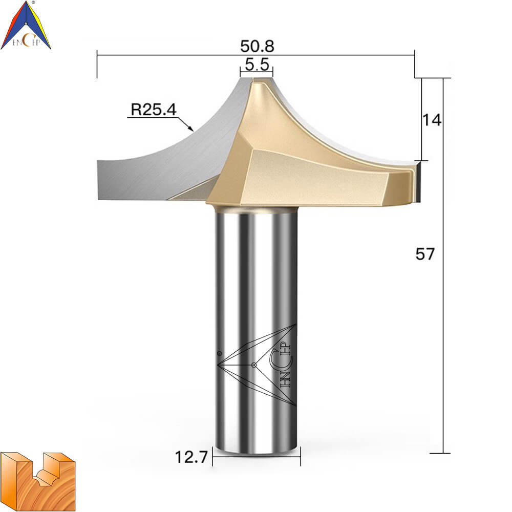 CHP0401 - Open End Carving Router Bit (Professional Grade)