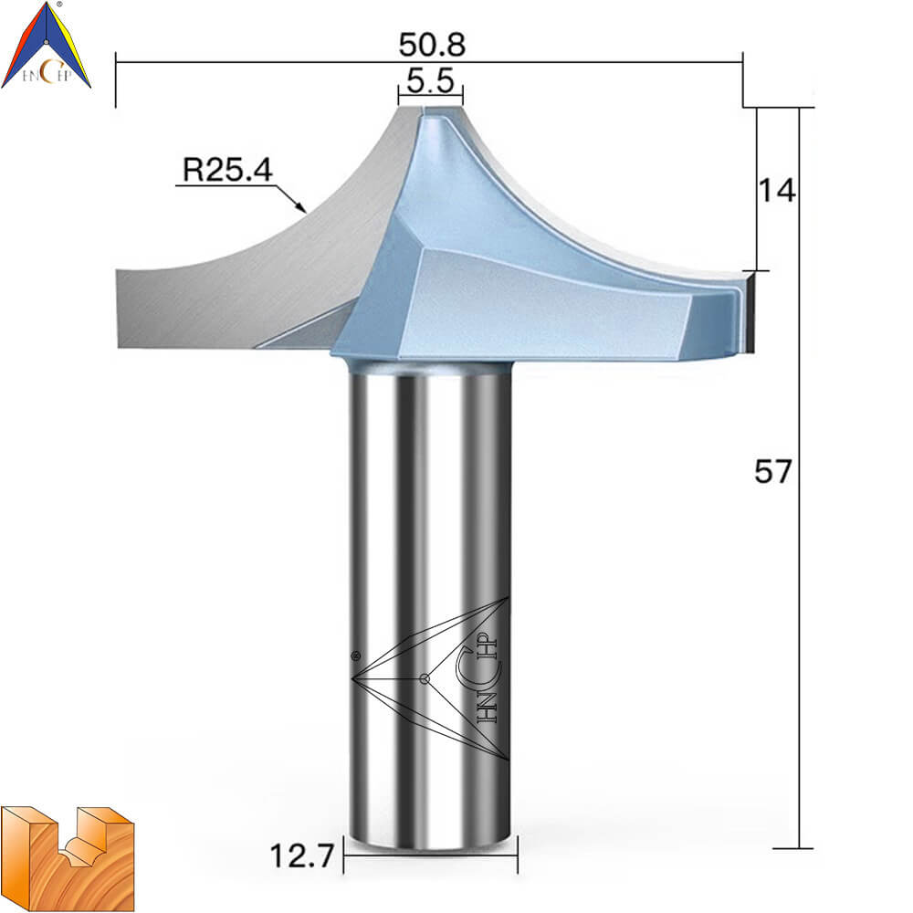 CHP0401 - Open End Carving Router Bit (Industrial Grade)