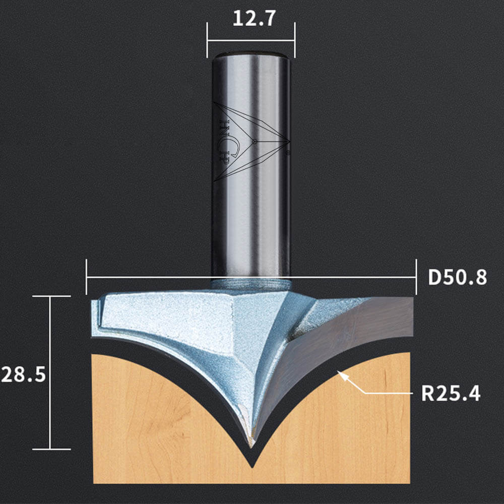 CHP0405 - Carving Router Bit (Industrial Grade)