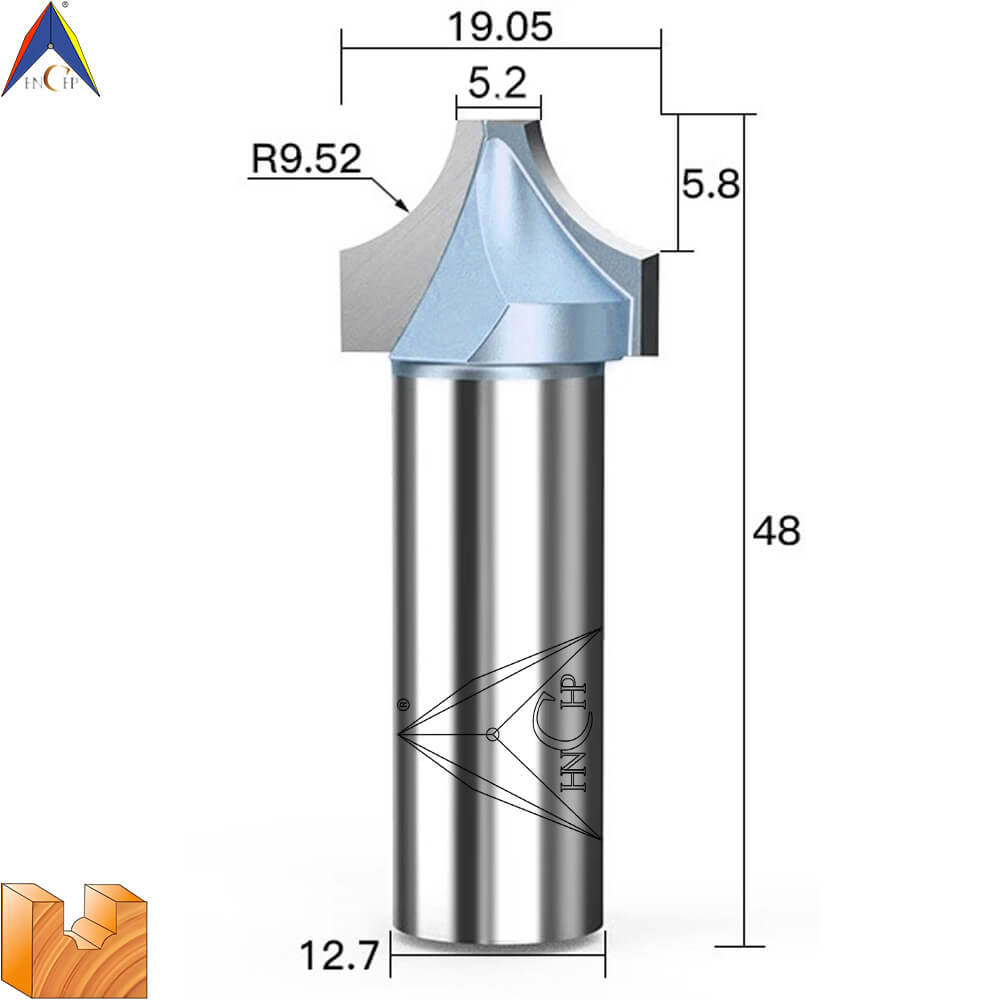 CHP0401 - Open End Carving Router Bit (Industrial Grade)