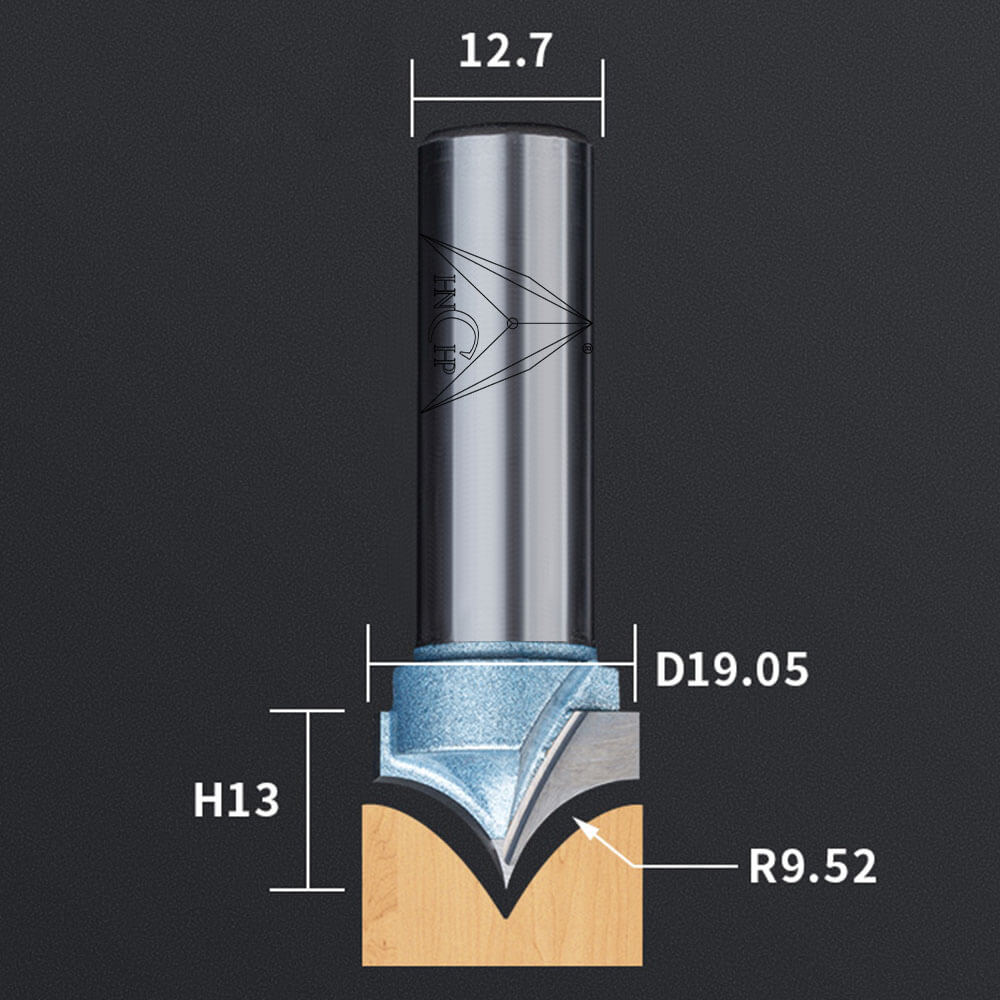 CHP0405 - Carving Router Bit (Industrial Grade)