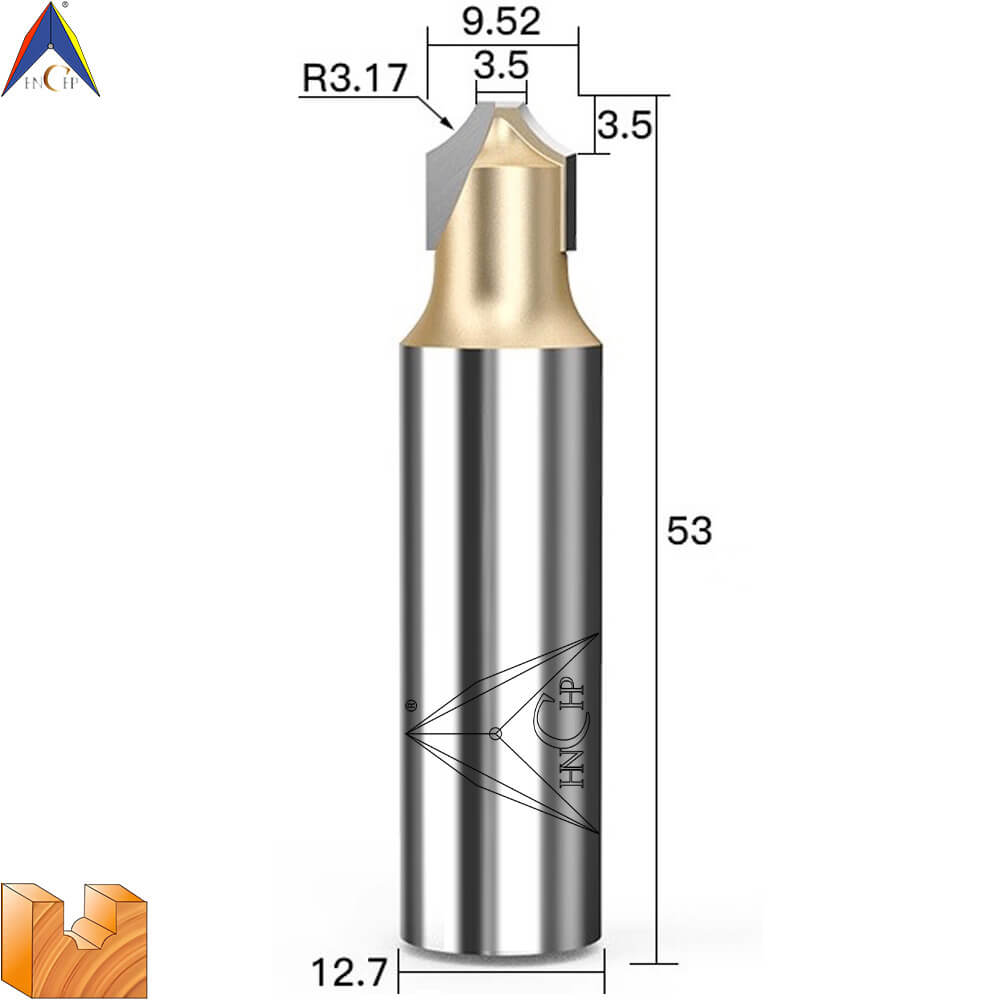 CHP0401 - Open End Carving Router Bit (Professional Grade)