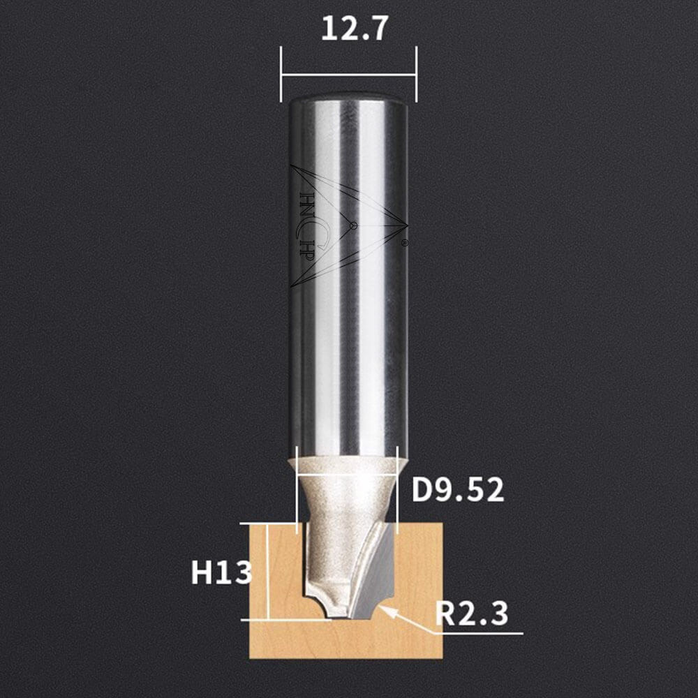 CHP0407 - Flat Bottom Router Bit (Professional Grade)