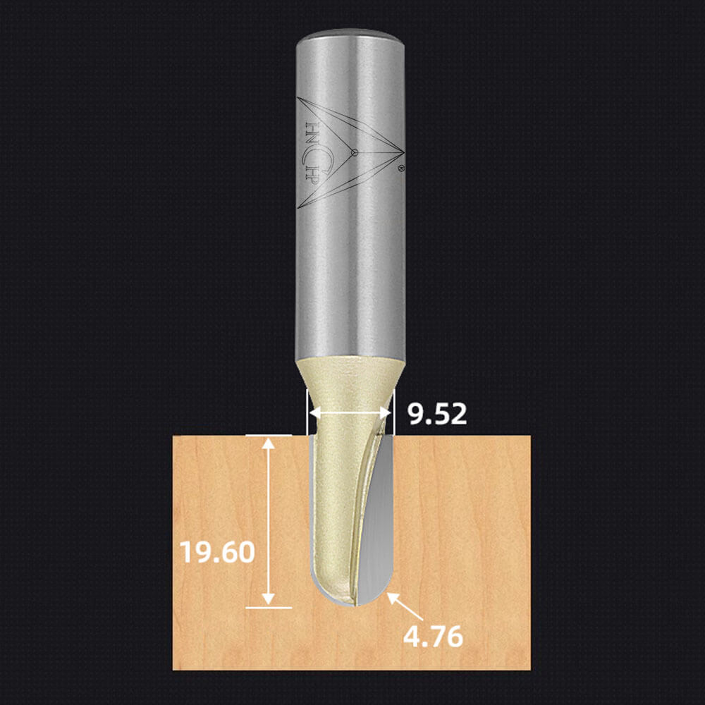 CHP0504 - Round Nose Router Bit