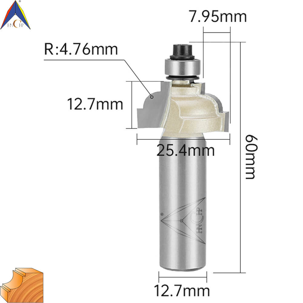 CHP0703 - Classical Cove Router Bit