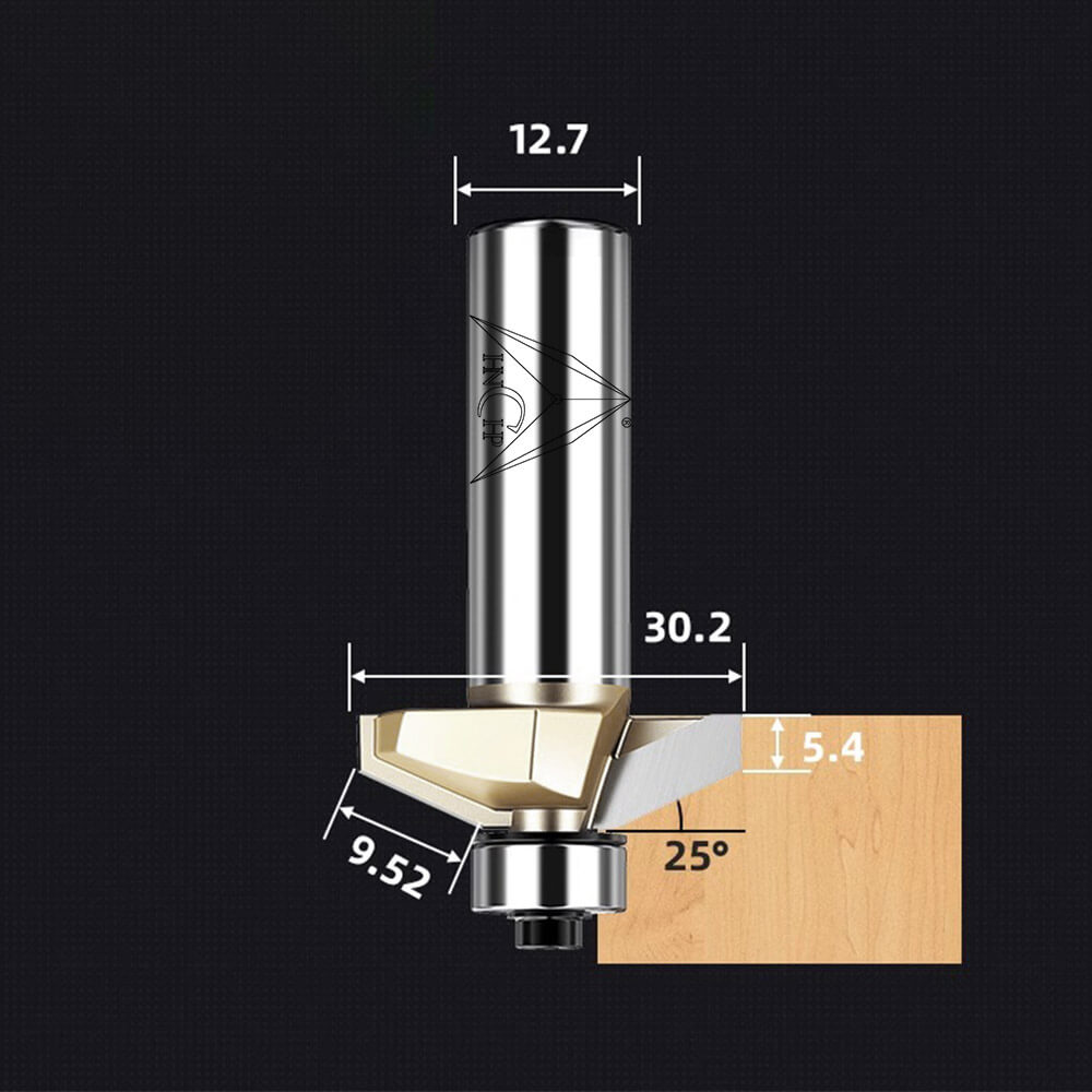 CHP0202 - Horse Nose Router Bit (Professional Grade)
