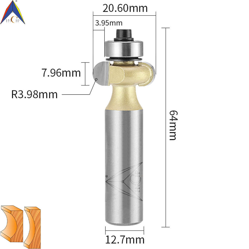 CHP1504 - Side Finger Nail Type Router Bit