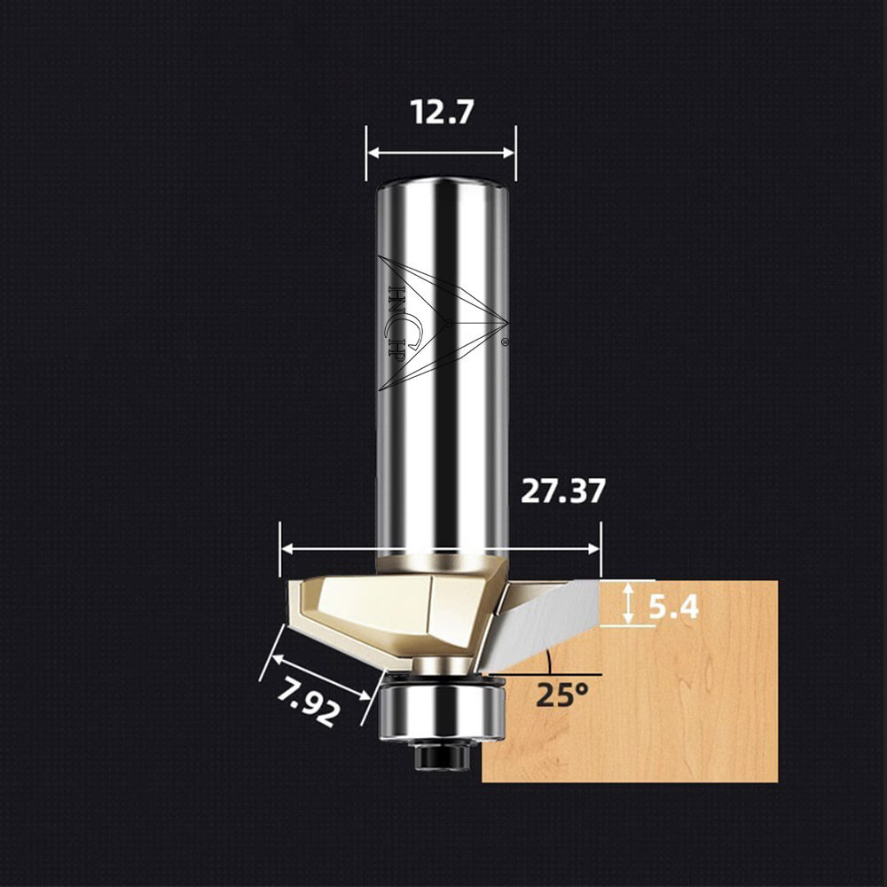 CHP0202 - Horse Nose Router Bit (Professional Grade)